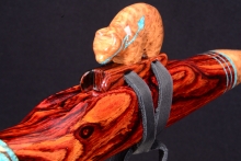 Cocobolo Native American Flute, Minor, Mid G-4, #G29L